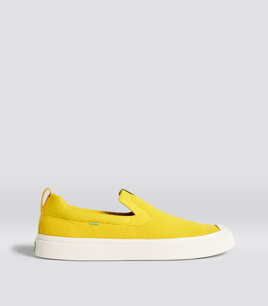 IBI SLIP-ON Sun Yellow Knit Sneaker Women