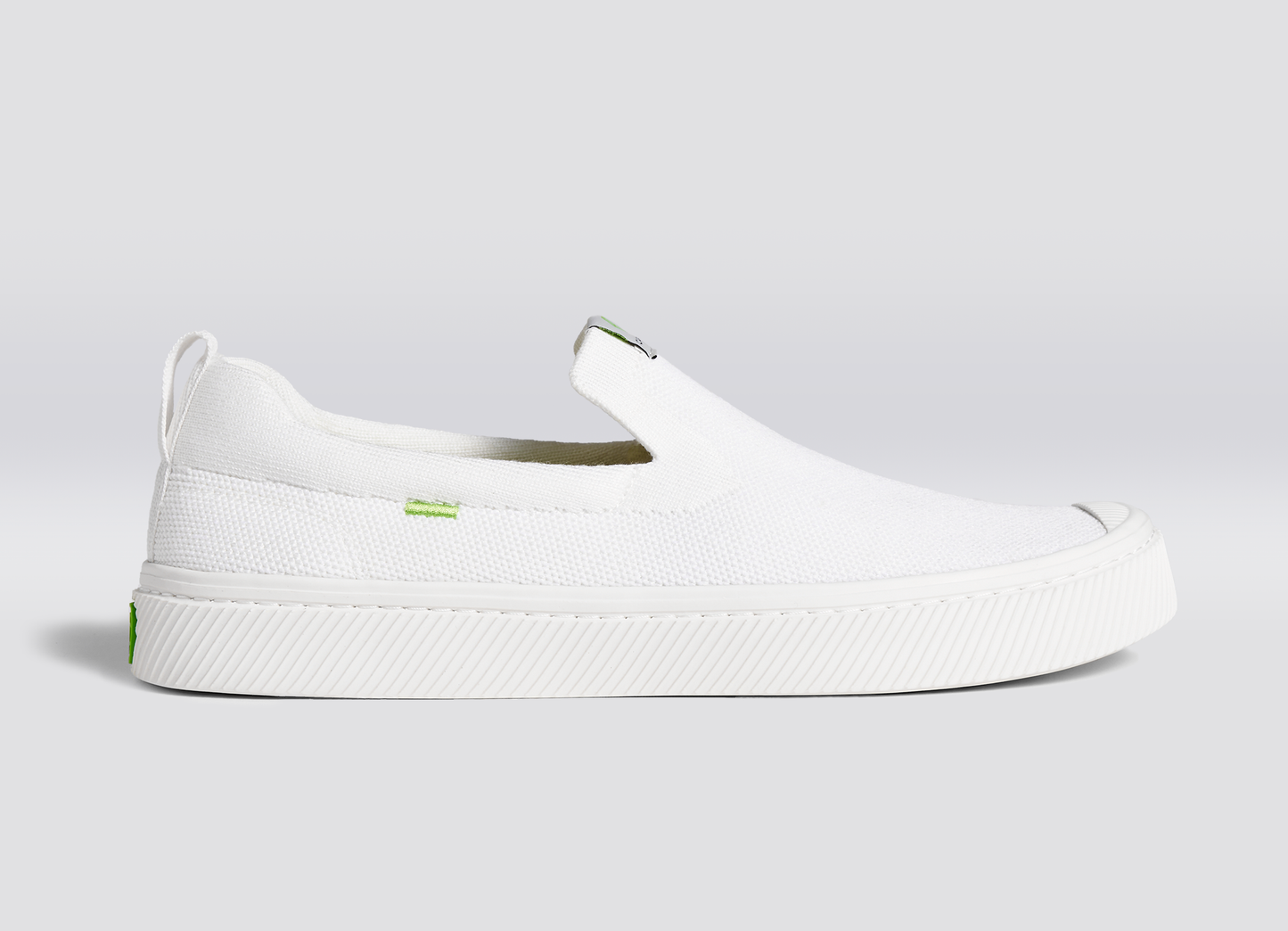 IBI SLIP-ON White Knit Sneaker Women