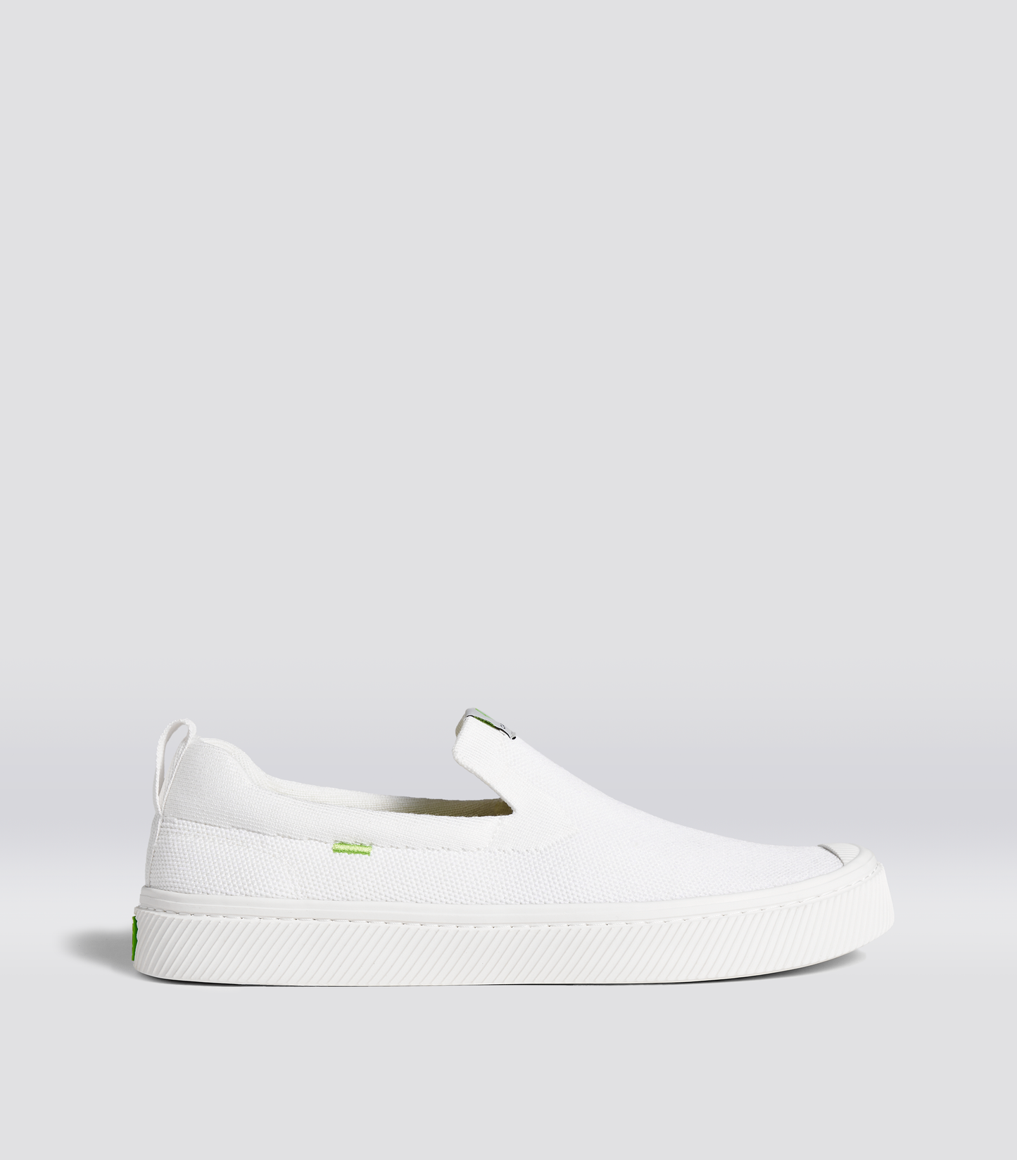 IBI SLIP-ON White Knit Sneaker Men