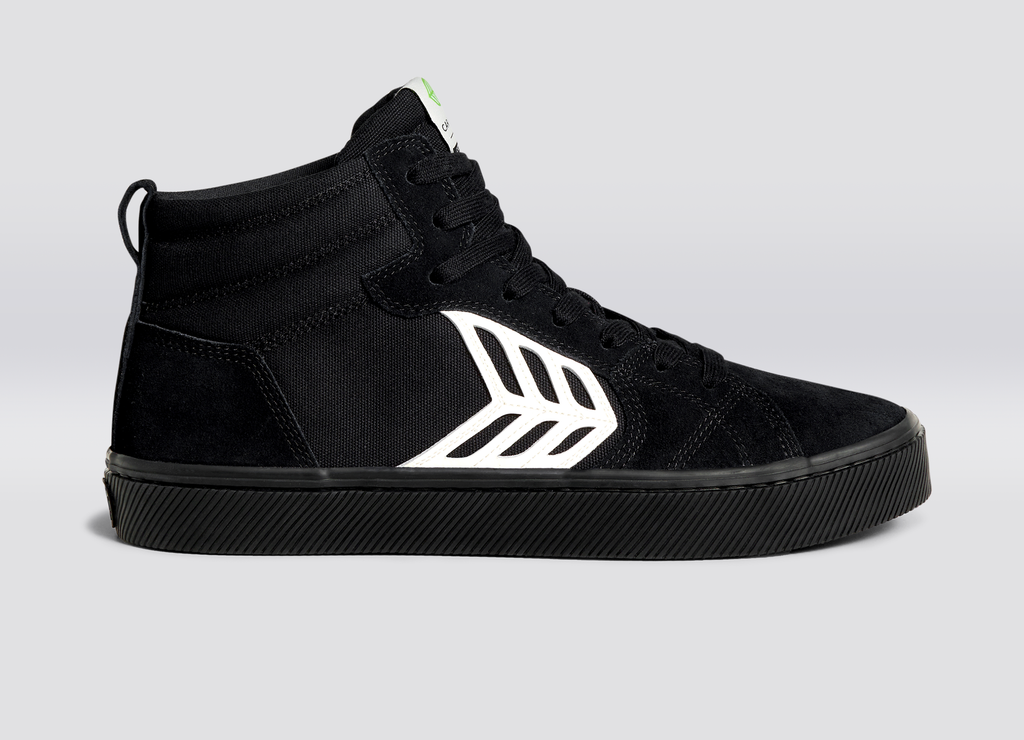 Men's High Top All Black Skate Sneakers | CATIBA PRO High - CARIUMA