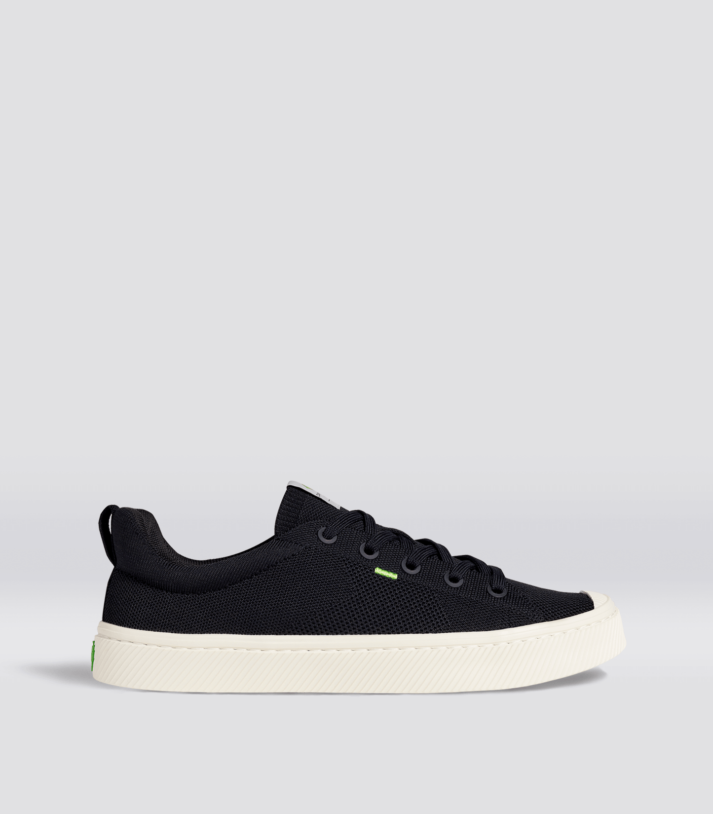 IBI Low Black Knit Sneaker Women