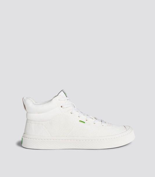 IBI High Off White Knit Sneaker Men