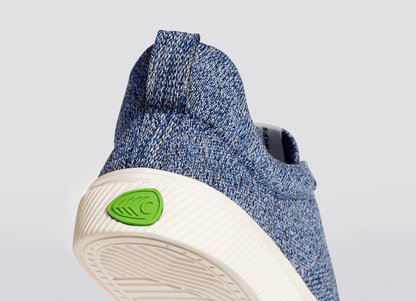 IBI Low Stone Blue Knit Sneaker Men