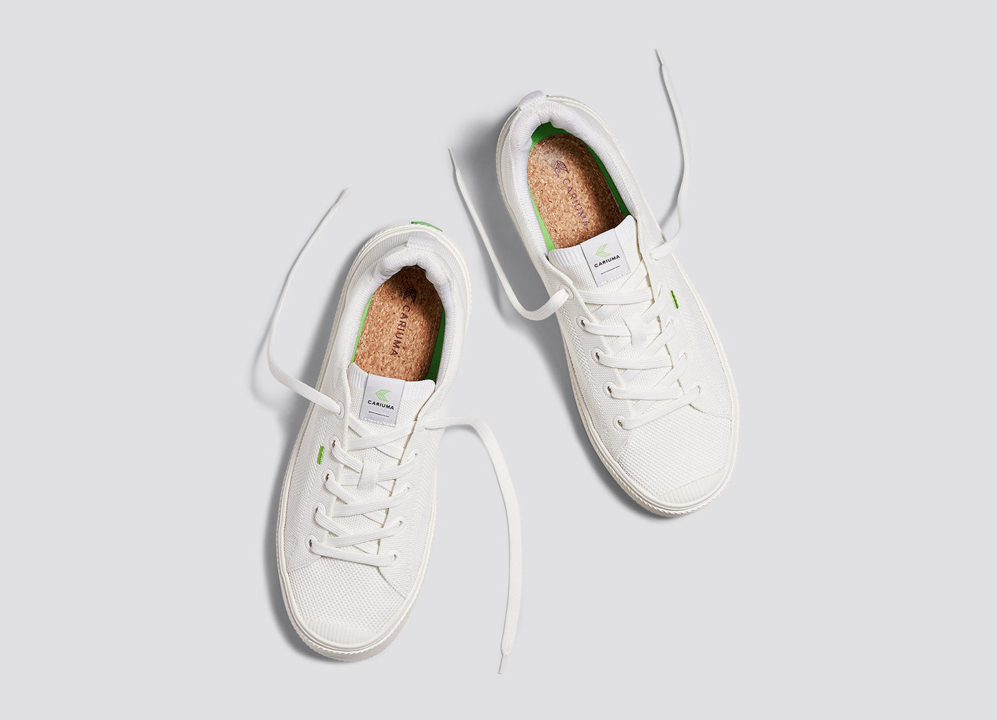 IBI Low Off-White Knit Sneaker Women