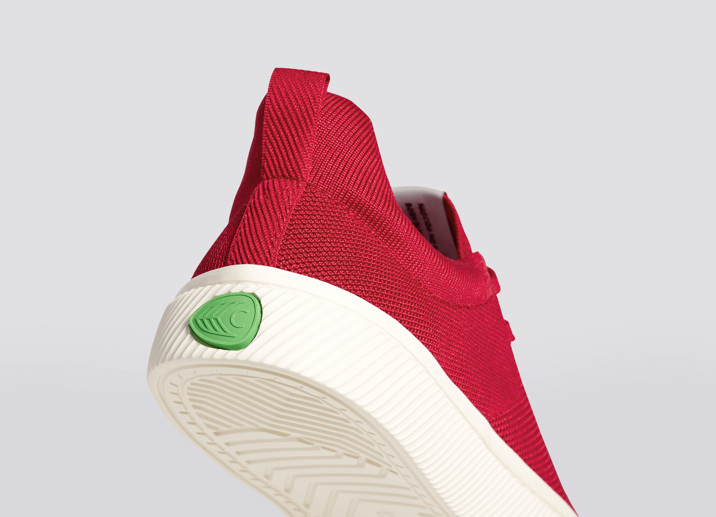 IBI Low Raw Red Knit Sneaker Men