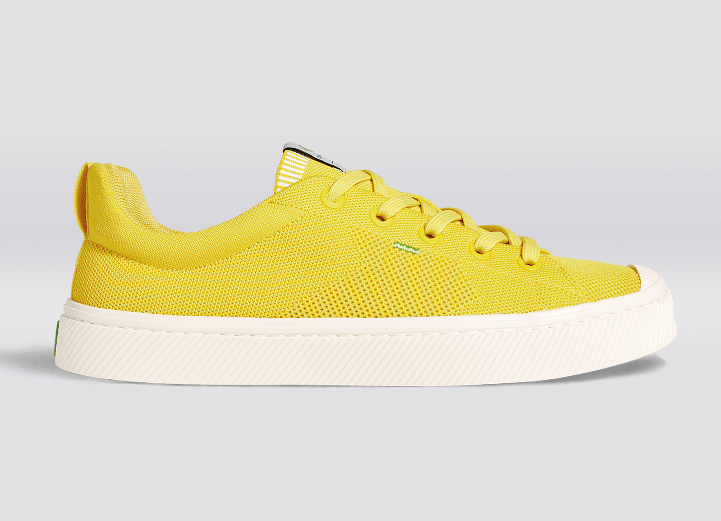 IBI Low Sun Yellow Knit Sneaker Men