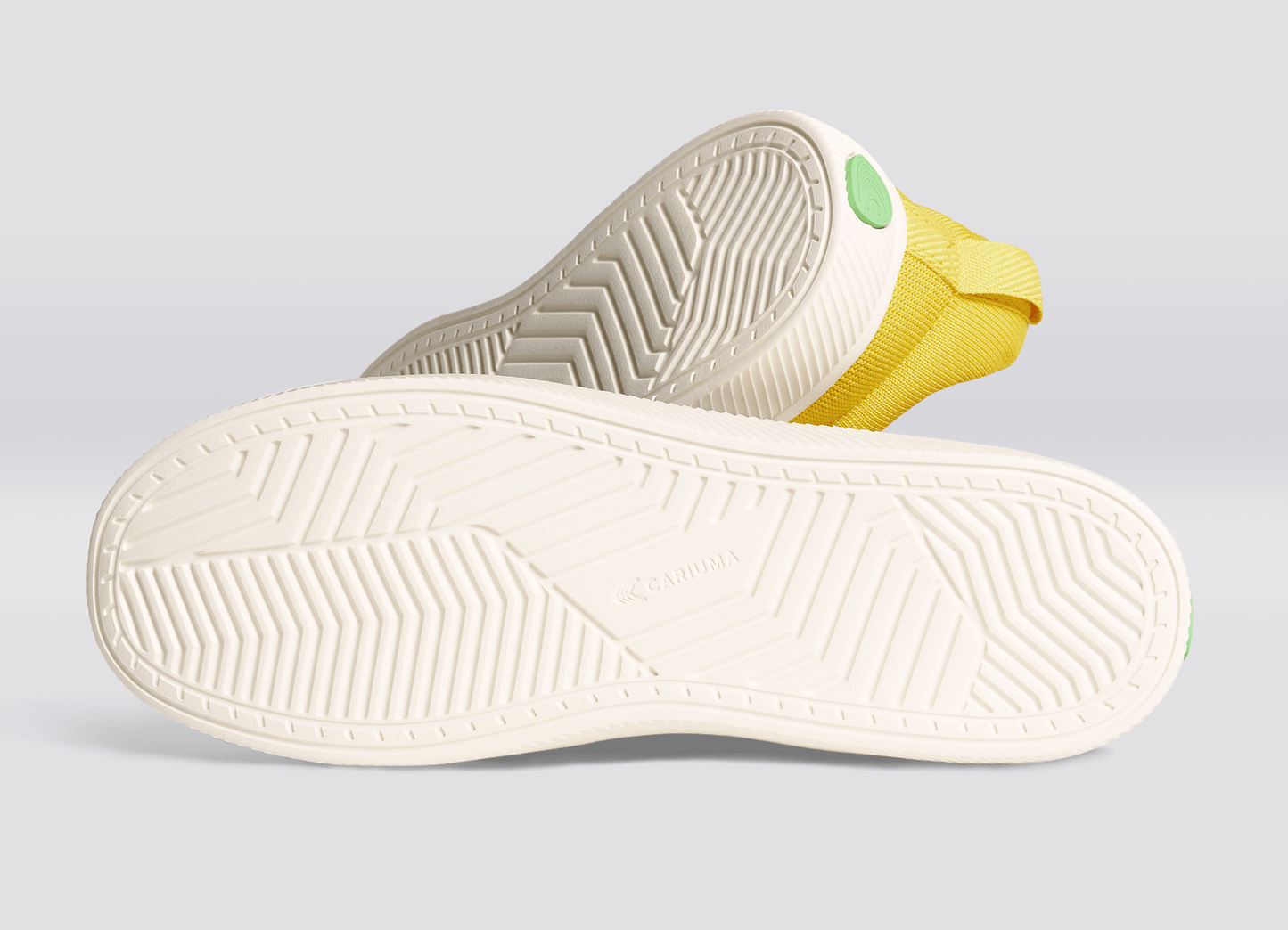 IBI Low Sun Yellow Knit Sneaker Men