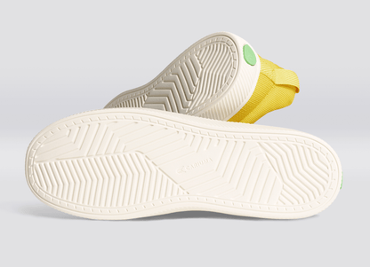 IBI Low Sun Yellow Knit Sneaker Men