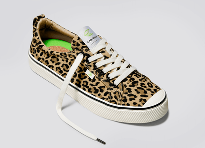 Aquatic Leopard Men’s hotsell lace-up canvas shoes