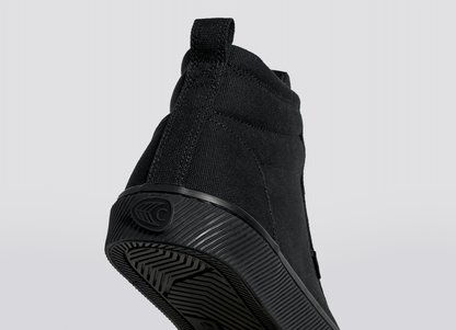 OCA High All Black Canvas Sneaker Women