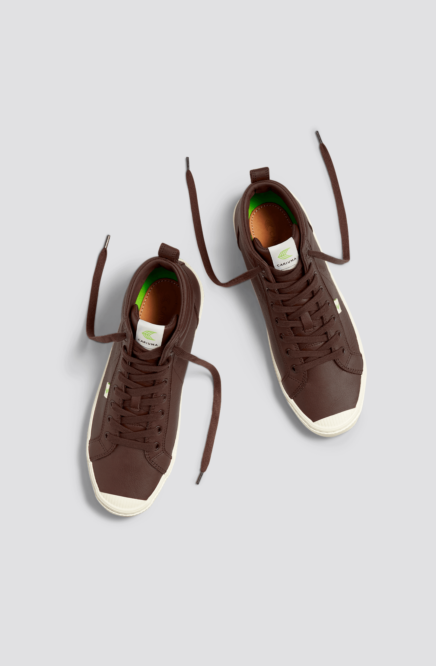 OCA High Brown Premium Leather Sneaker Men