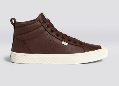 OCA High Brown Premium Leather Sneaker Men