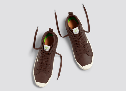 OCA High Brown Premium Leather Sneaker Men