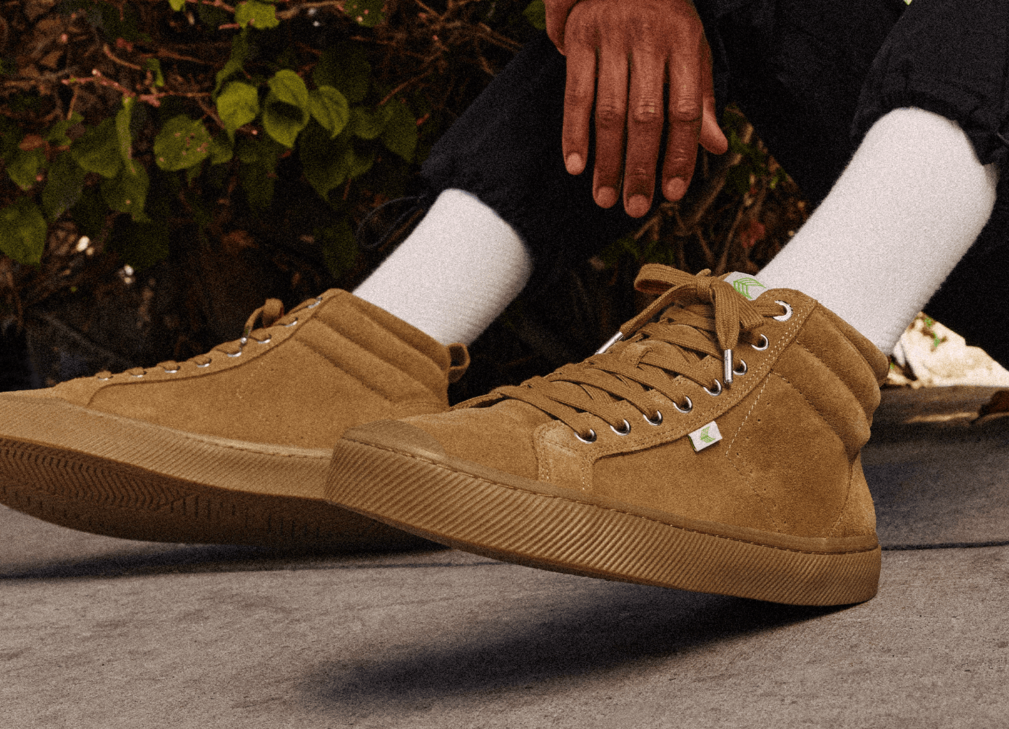 OCA High All Camel Suede Sneaker Men