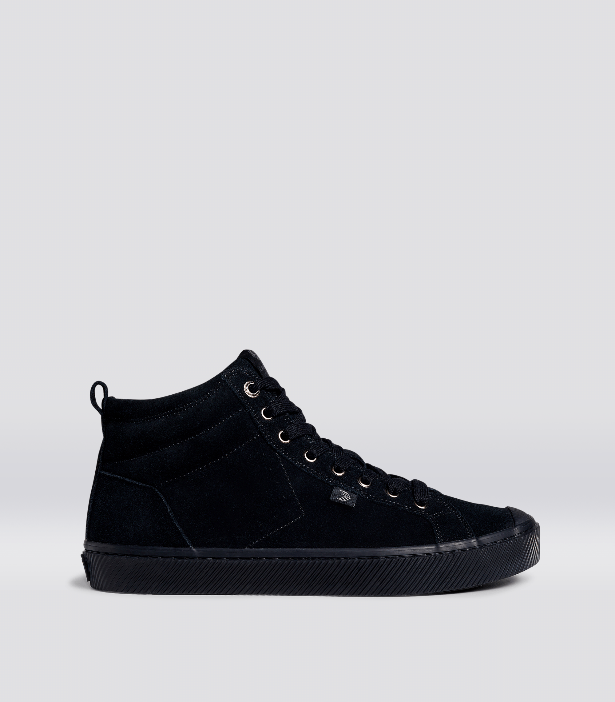 Black suede cheap high top sneakers