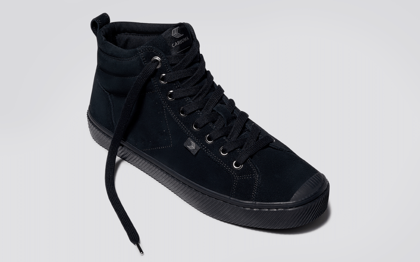 OCA High All Black Suede Sneaker Men