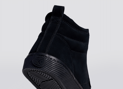 OCA High All Black Suede Sneaker Women