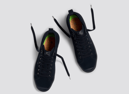 OCA High All Black Suede Sneaker Women