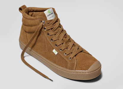 OCA High All Camel Suede Sneaker Women