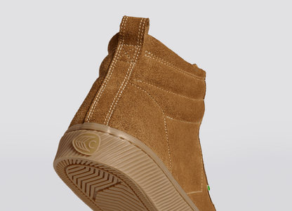 OCA High All Camel Suede Sneaker Women