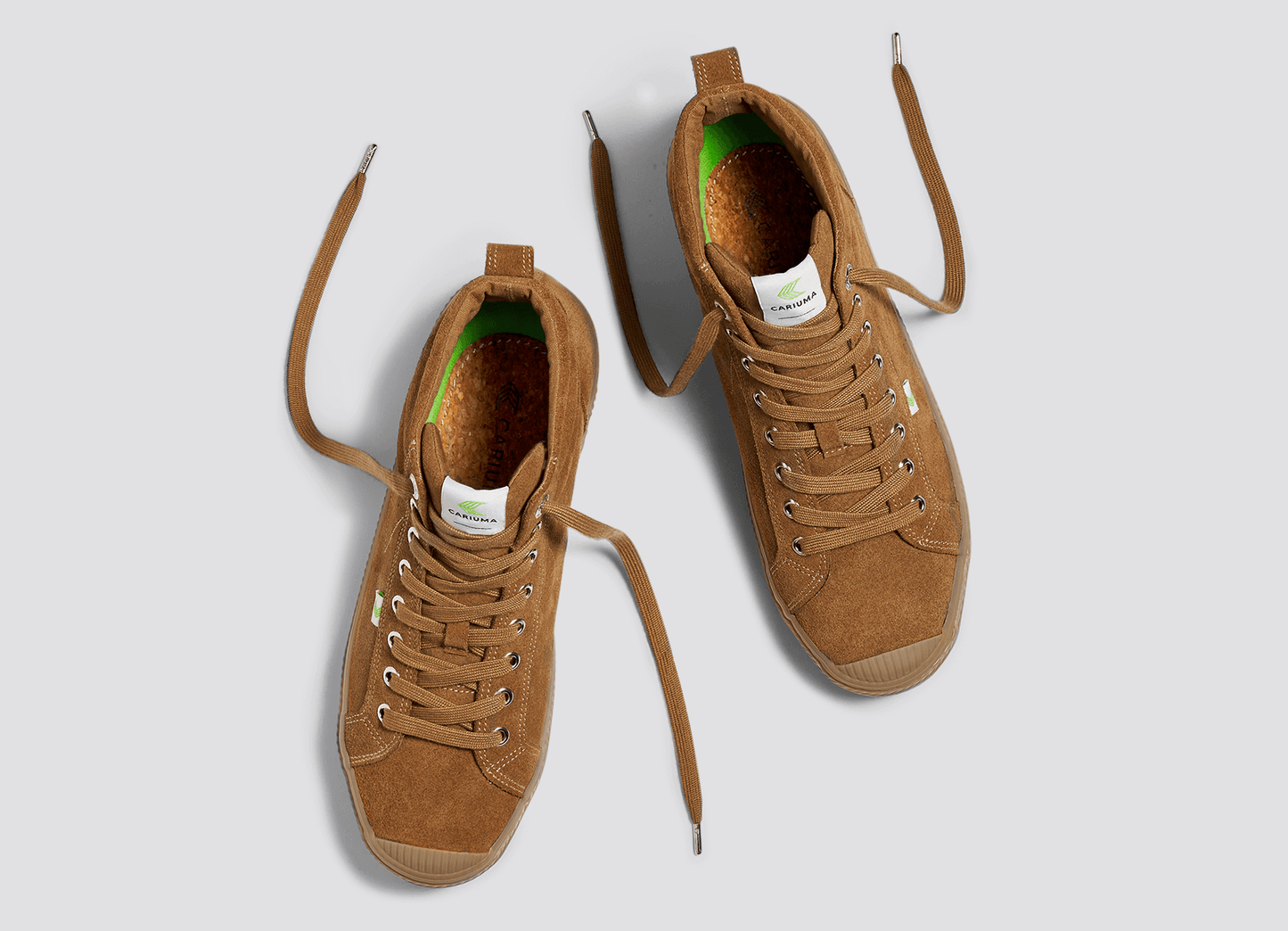 OCA High All Camel Suede Sneaker Women