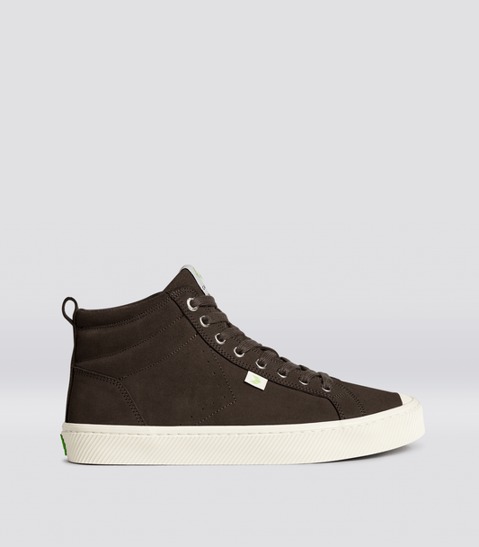 OCA High Dark Brown Suede Sneaker Men