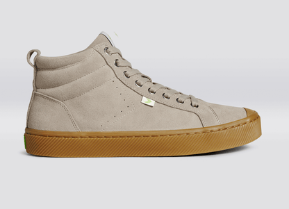 OCA High Gum Cloud Grey Suede Sneaker Men