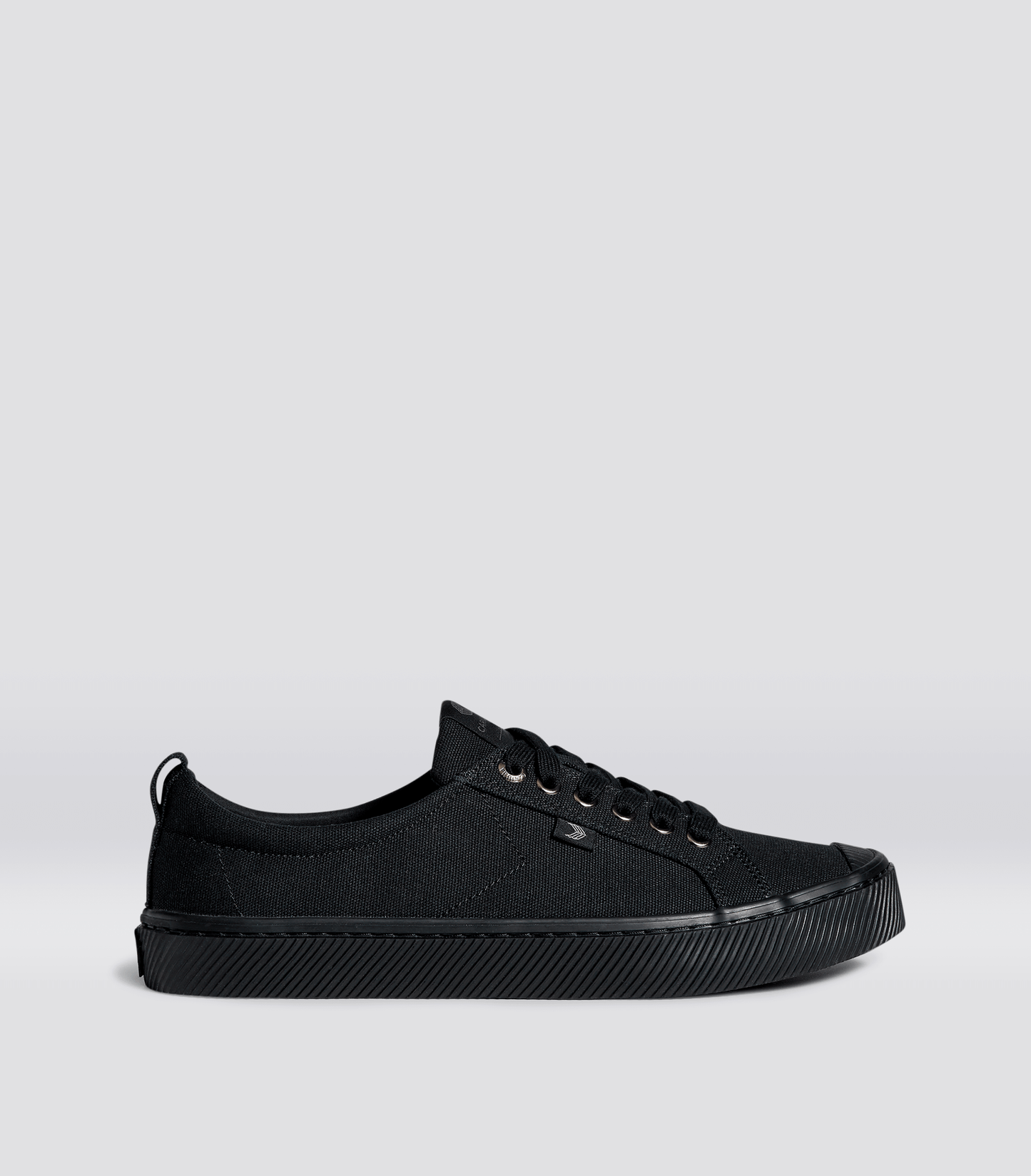 OCA Low All Black Canvas Sneaker Men