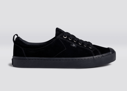 OCA Low All Black Suede Sneaker Men