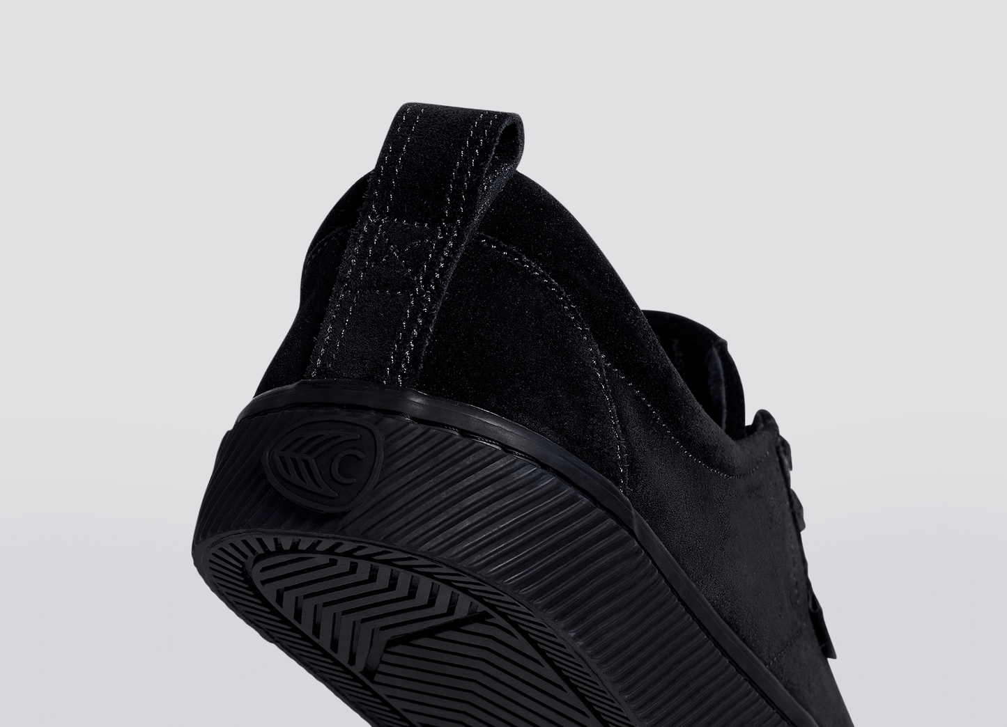 OCA Low All Black Suede Sneaker Men