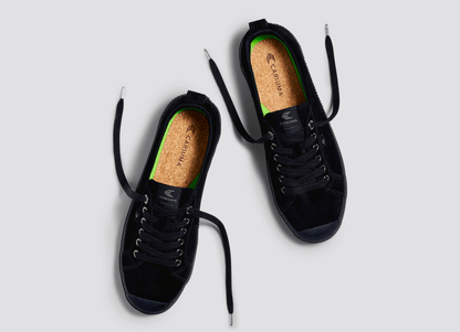 OCA Low All Black Suede Sneaker Men