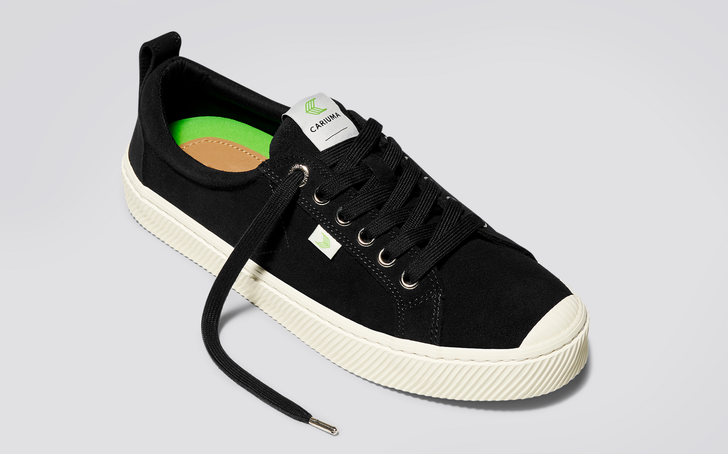 OCA Low Black Suede Sneaker Men