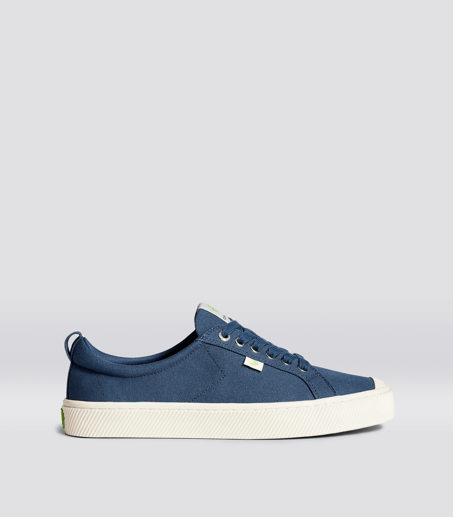 OCA Low Shadow Blue Canvas Sneaker Women