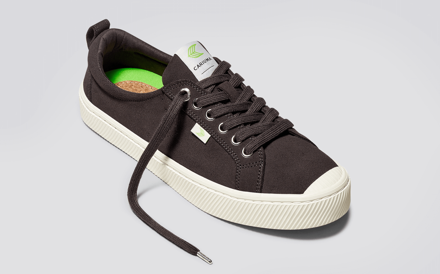 OCA Low Dark Brown Suede Sneaker Men