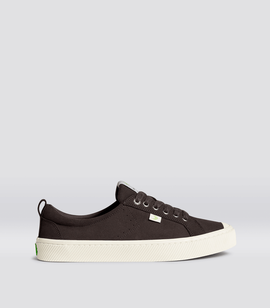 OCA Low Dark Brown Suede Sneaker Men