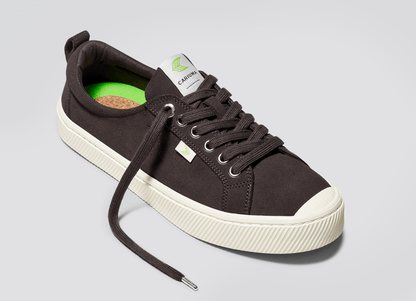 OCA Low Dark Brown Suede Sneaker Men