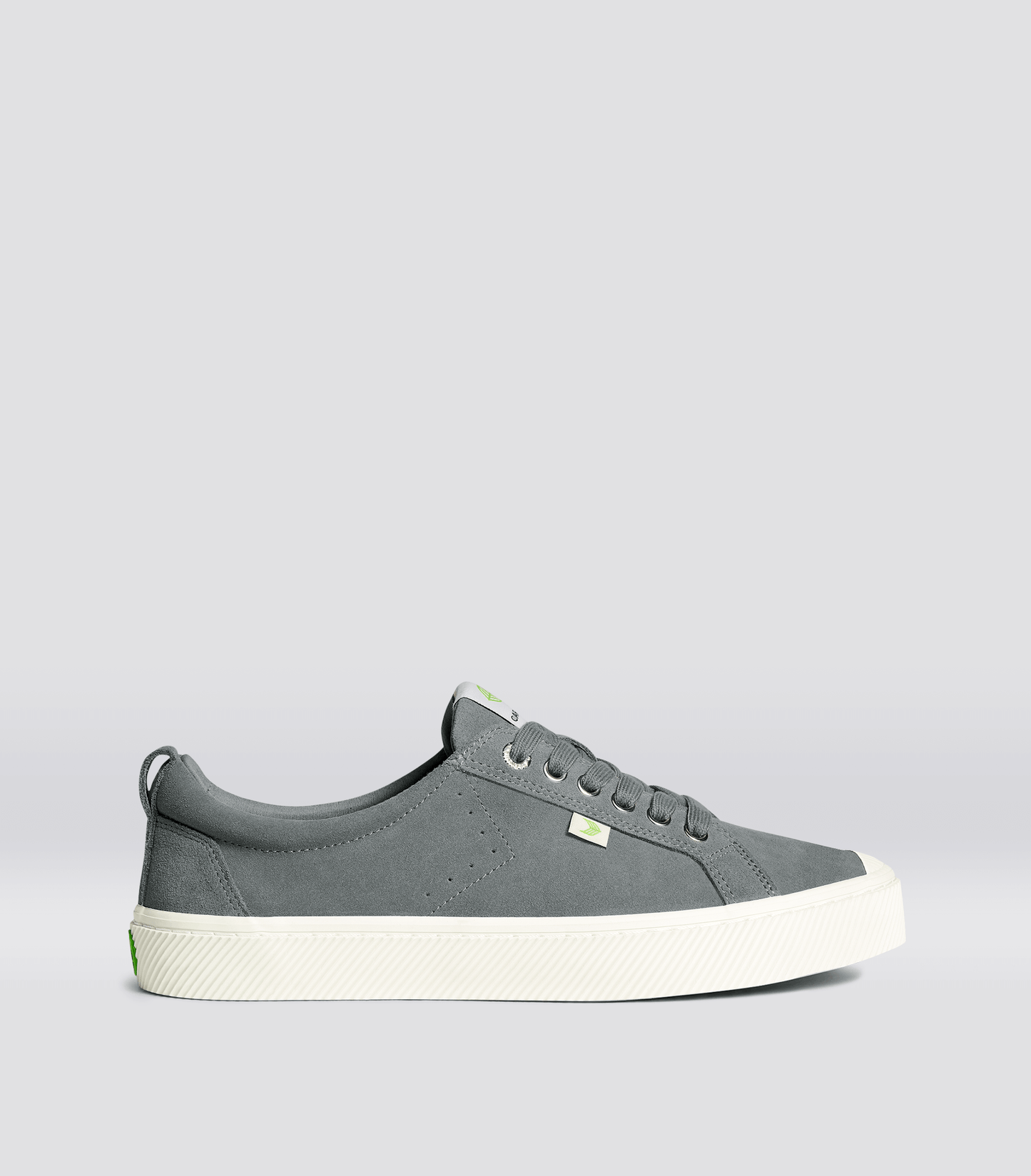 OCA Low Charcoal Grey Suede Sneaker Men