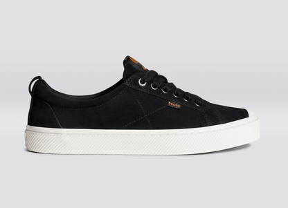 OCA Low Deus Black Suede Sneaker Men