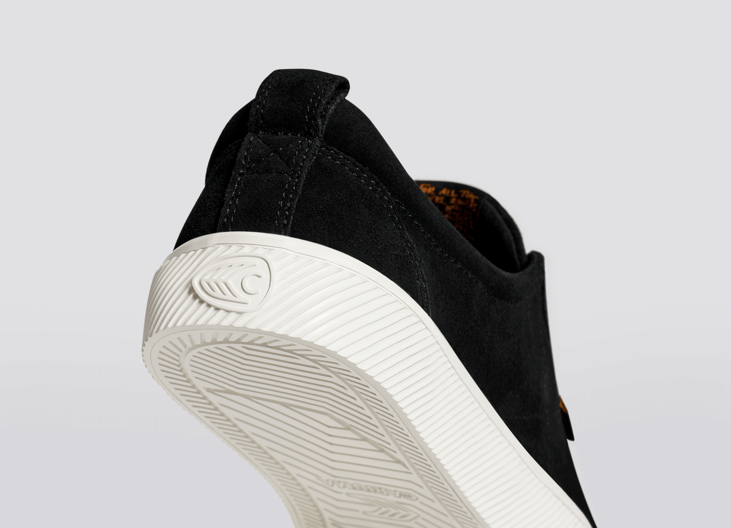 OCA Low Deus Black Suede Sneaker Men