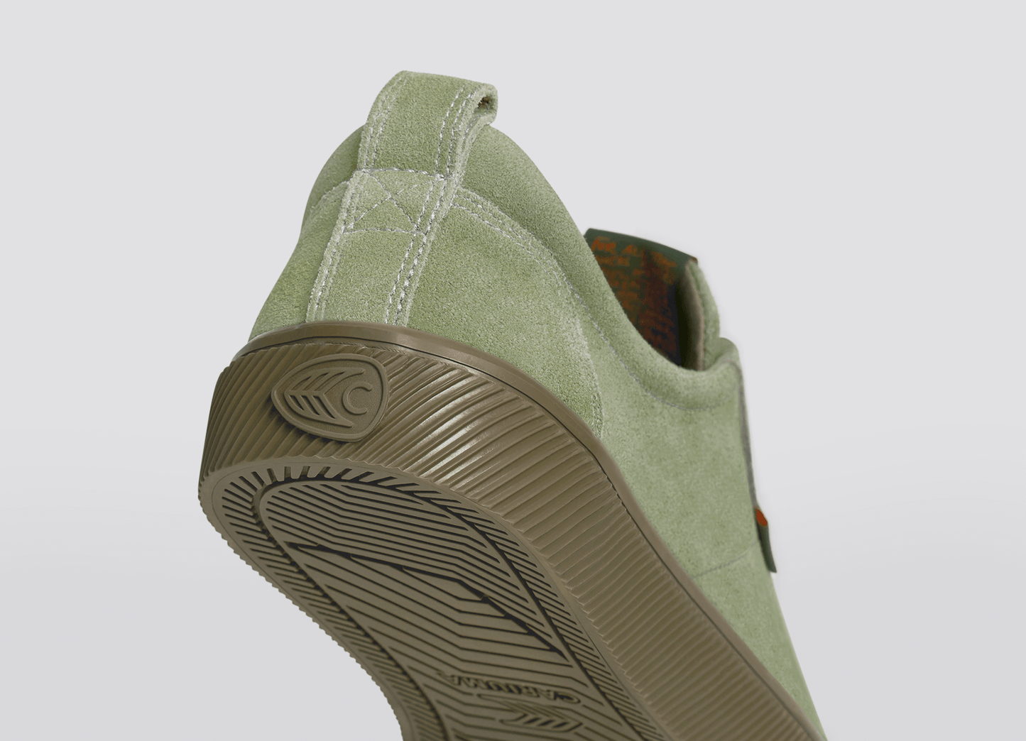 OCA Low Deus Green Suede Sneaker Women