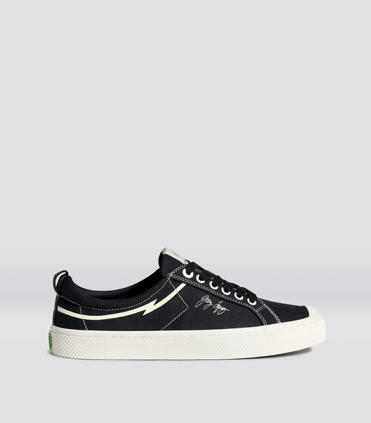 OCA Low Gerry Lopez Black Canvas Sneaker Women