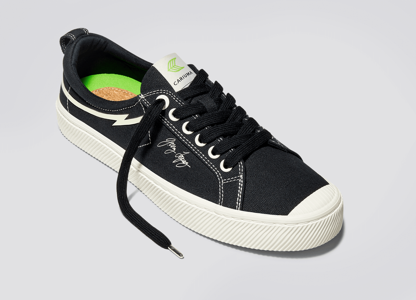 OCA Low Gerry Lopez Black Canvas Sneaker Men