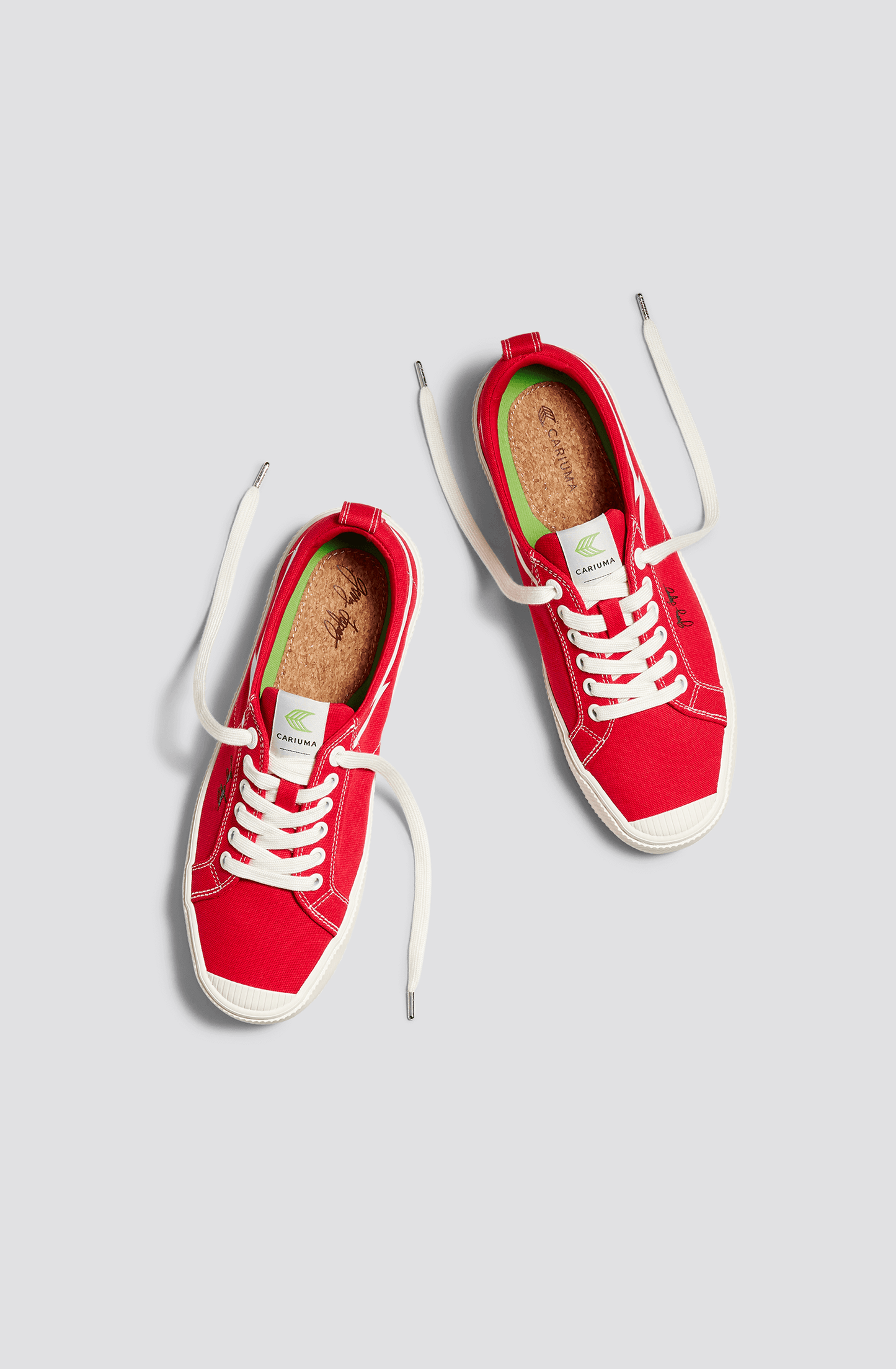 OCA Low Gerry Lopez Red Canvas Sneaker Women