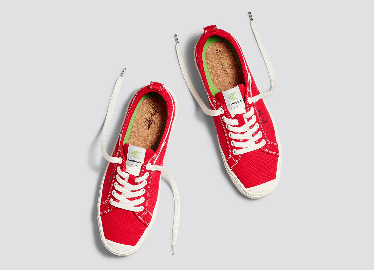 OCA Low Gerry Lopez Red Canvas Sneaker Women