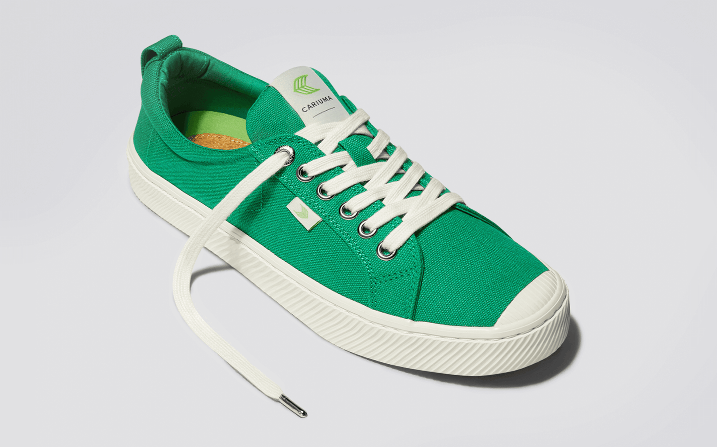 OCA Low Green Canvas Sneaker Men