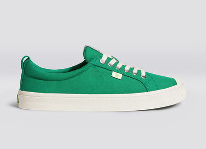 OCA Low Green Canvas Sneaker Men