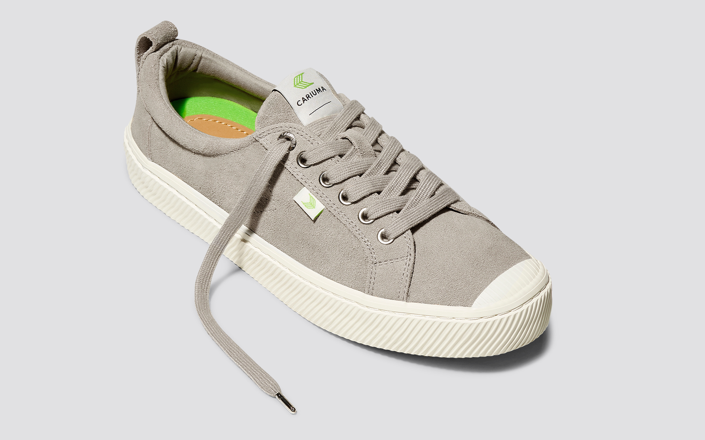 OCA Low Cloud Grey Suede Sneaker Men