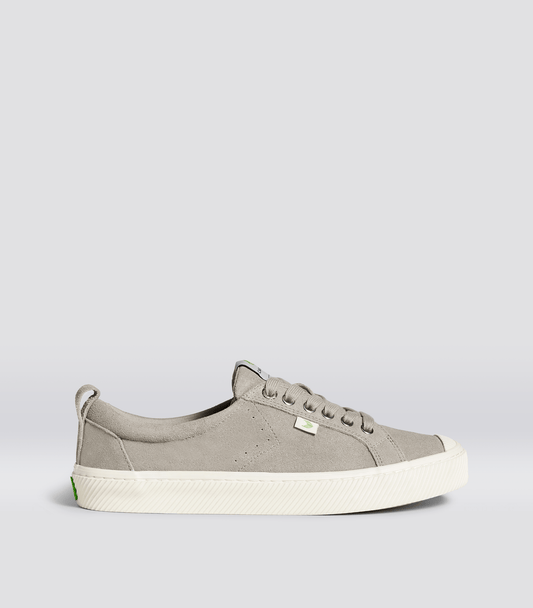 OCA Low Cloud Grey Suede Sneaker Men