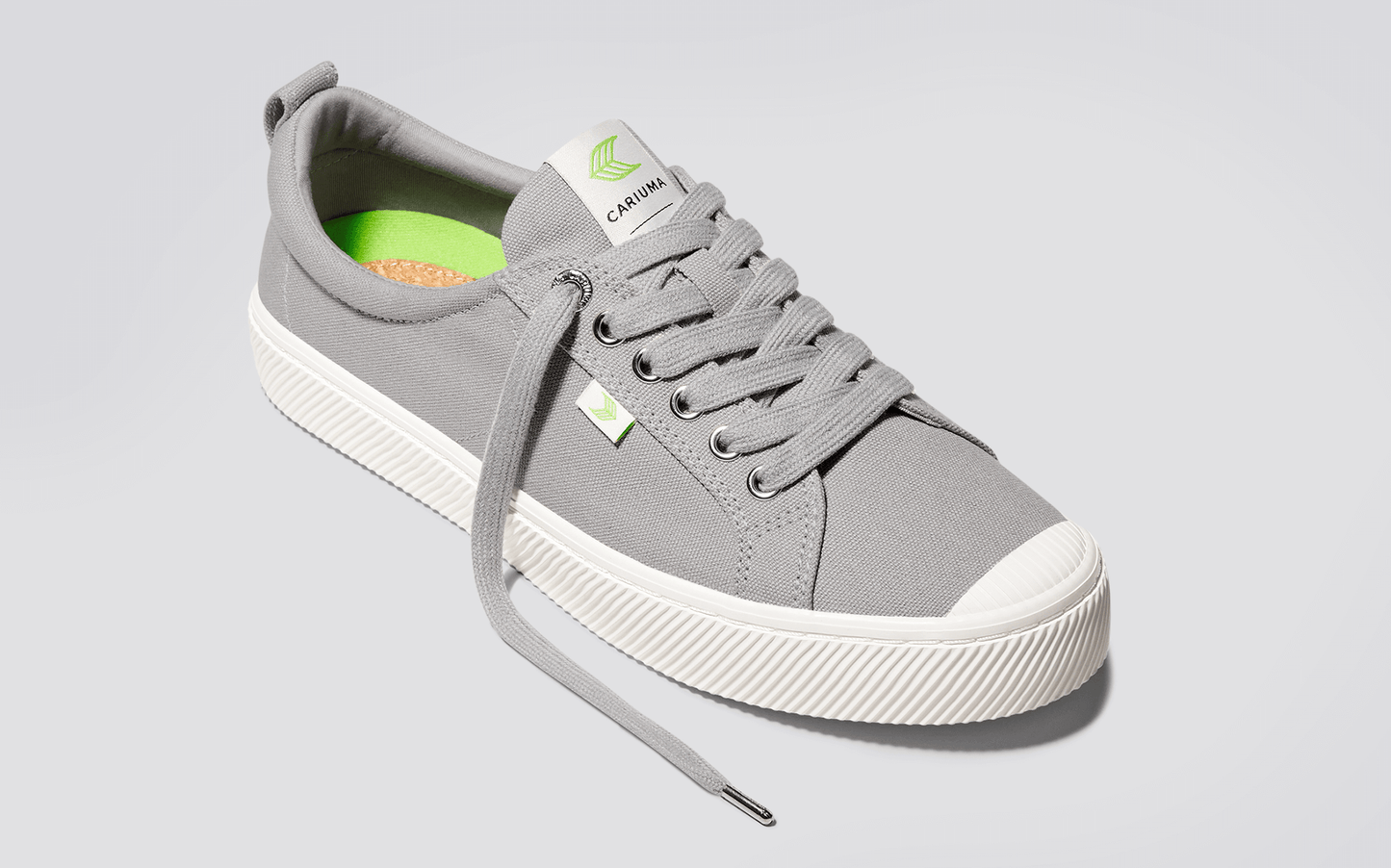 OCA Low Light Grey Canvas Sneaker Women