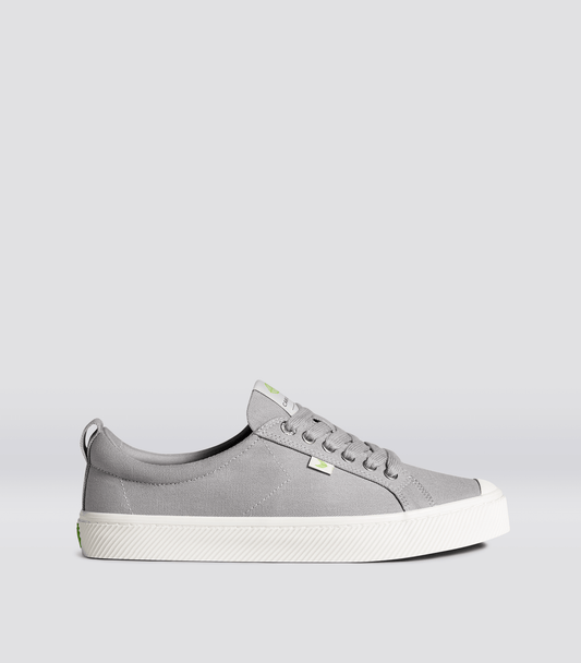 OCA Low Light Grey Canvas Sneaker Men